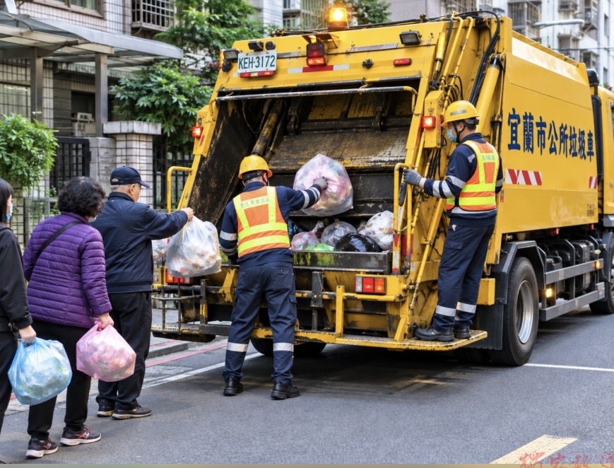 薔琵颱風過後垃圾清運調整!宜蘭市25日下午3時提前收運 提醒民眾注意垃圾車時間 薔琵颱風過後垃圾清運調整!宜蘭市25日下午3時提前收運 提醒民眾注意垃圾車時間