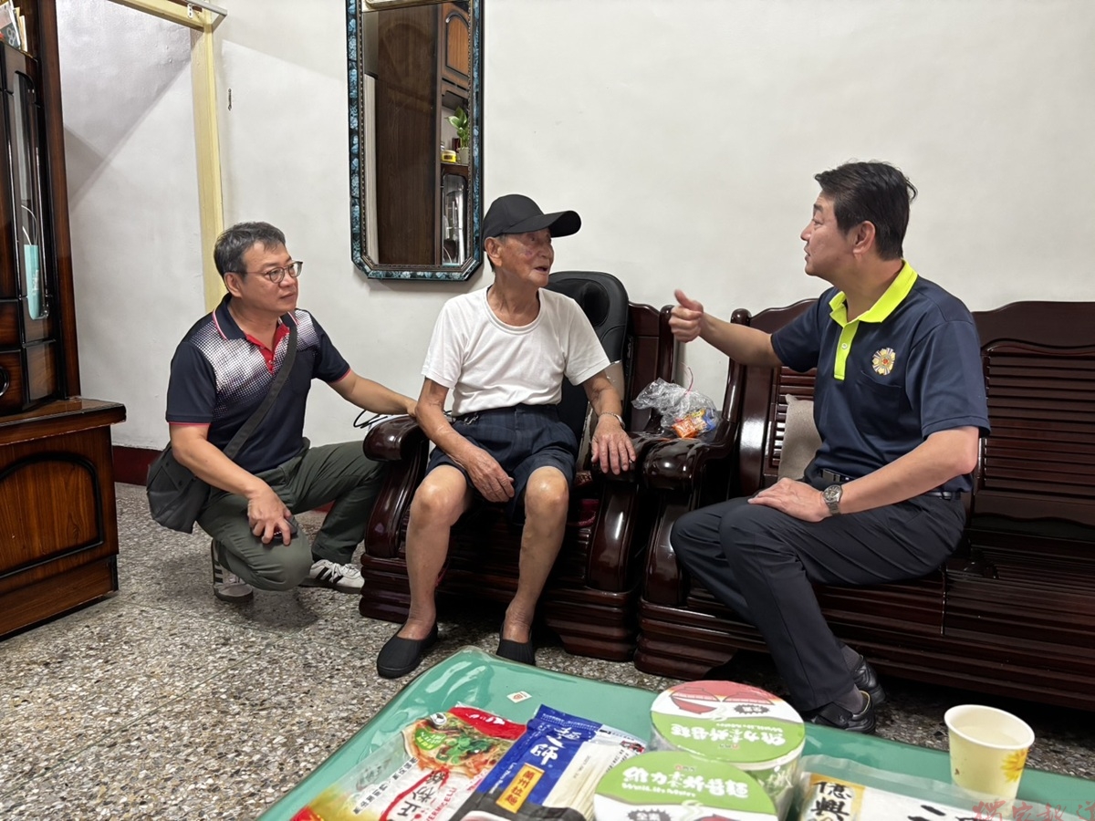 秋颱「薔琵」來襲不鬆懈 彰化榮服處加強關懷守護榮民眷平安 秋颱「薔琵」來襲不鬆懈 彰化榮服處加強關懷守護榮民眷平安