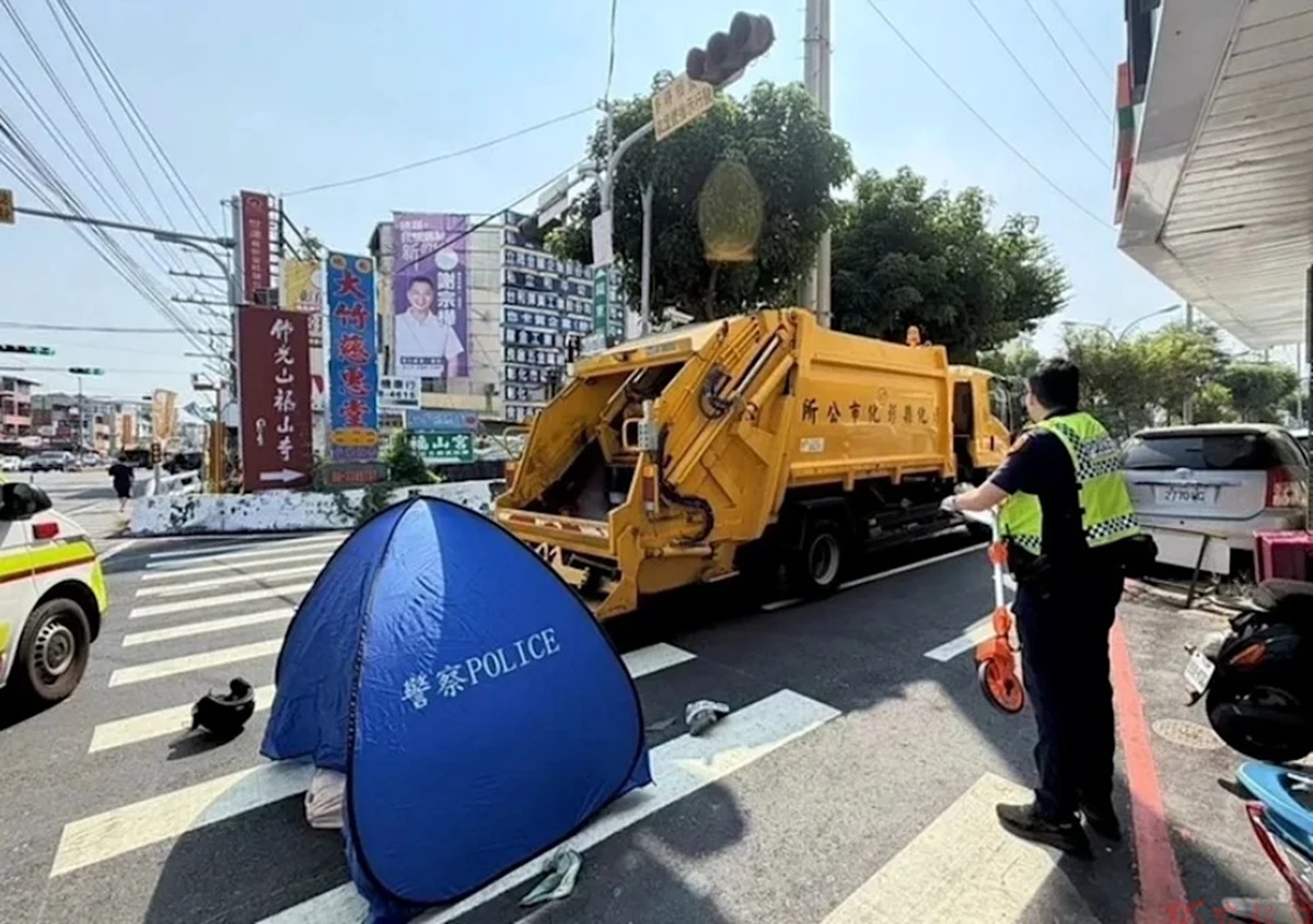 彰市清潔隊垃圾車視線死角釀禍 市長急下令全面升級兩大安全防護 彰市清潔隊垃圾車視線死角釀禍 市長急下令全面升級兩大安全防護