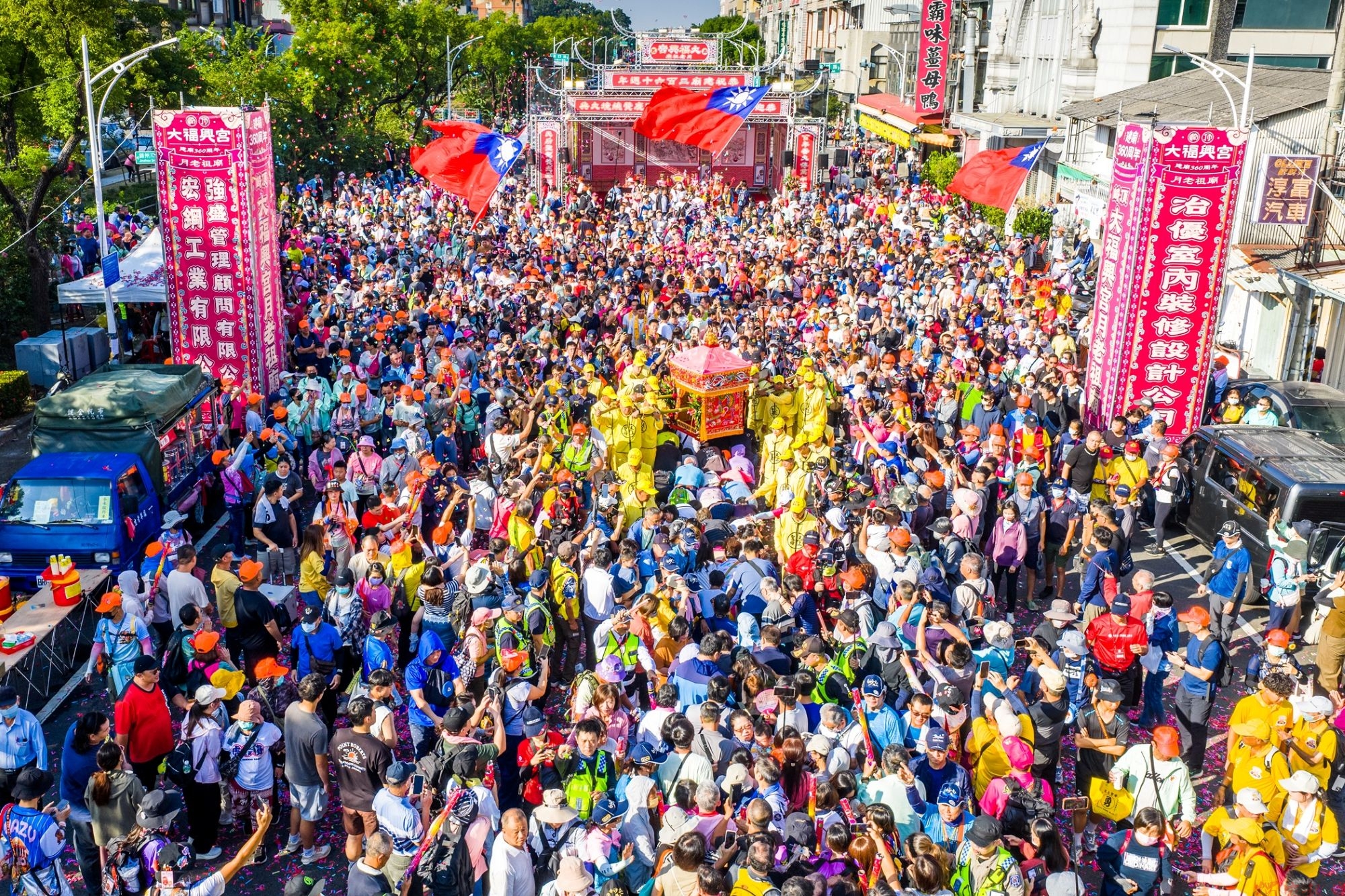 白沙屯媽祖睽違三年再訪嘉市 大福興宮360週年迎駕祈福 白沙屯媽祖睽違三年再訪嘉市 大福興宮360週年迎駕祈福