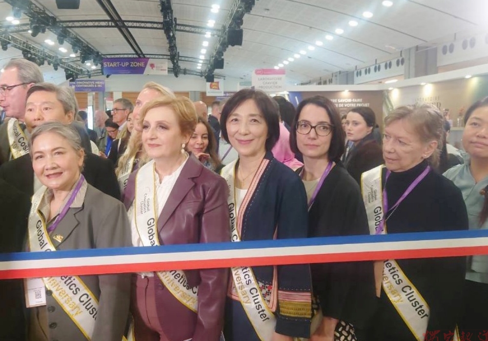 站上世界舞台 台灣麗谷理事長李琳媛率團赴法 展現台灣美妝實力 站上世界舞台 台灣麗谷理事長李琳媛率團赴法 展現台灣美妝實力