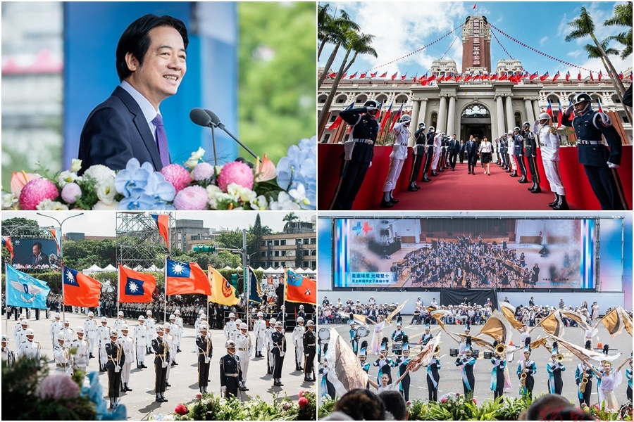發表國慶演說 總統賴清德:持續推動國防改革 強化不對稱戰力 發展國防自主產業 發表國慶演說 總統賴清德:持續推動國防改革 強化不對稱戰力 發展國防自主產業