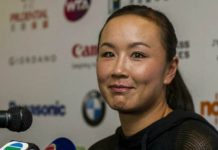 彭帥眼眸裡深藏無限糾結 首次外媒受訪否認被性侵?