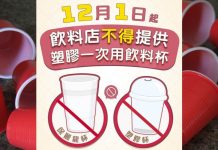 嘉縣轄內飲料店12月1日起 不得提供塑膠一次用飲料杯