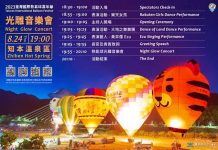 享受森林呼吸臺東熱氣球光雕音樂會 山巒大橋共映8/24知本溫泉登場