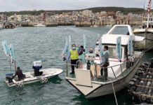 澎湖選舉倒計數緊繃激烈 陳光復利用漁船作宣傳吸票