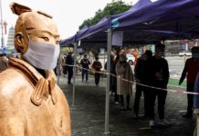 西安封城第二天確診63例 秦皇兵馬俑閉門謝客