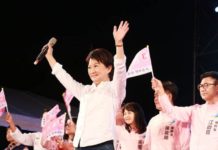 藍營臺中選前之夜晚會 盧秀燕守護市民維持正向選風