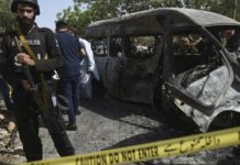 巴基斯坦女性自殺炸彈客襲擊 孔子學院共4人死亡