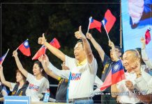 郭台銘傳找林志玲當副手 運鈔車送連署書 郭台銘對副手人選,強調應保密到家。圖/取自郭台銘臉