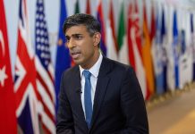 五眼聯盟又有行動 英澳相繼抓共諜 英國首相蘇納克就北京干預英國國會民主,向中國總理李強提出抗議。圖/取自蘇納克臉書