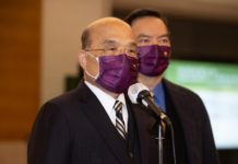 本土疫情增溫 蘇貞昌請民眾戒慎不恐懼