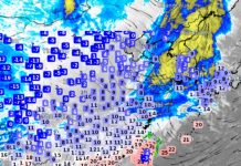 今年首波冷氣團報到 注意電暖器使用安全及防範一氧化碳中毒 (圖/取自氣象達人彭啟明臉書)