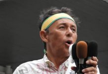 沖繩拒接受中央「勸告」 美軍基地遷址仍陷僵局 沖繩縣知事玉城鄧尼拒絕接受日本政府的「勸告」。圖/取自Denny Tamaki臉書