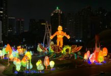 中台灣元宵燈會熱鬧登場 人流管制全區禁止飲食