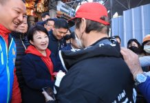 外縣市也來領! 盧秀燕初二宮廟發小紅包