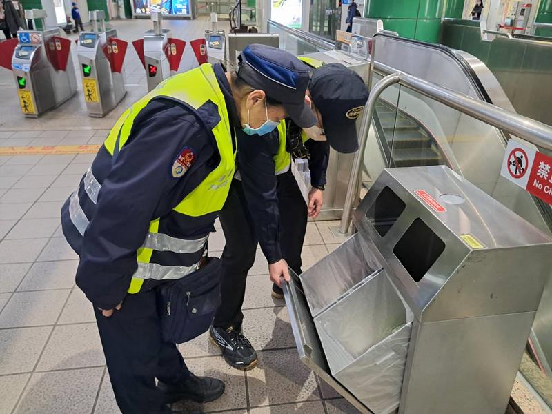 圖／捷運警察隊提供