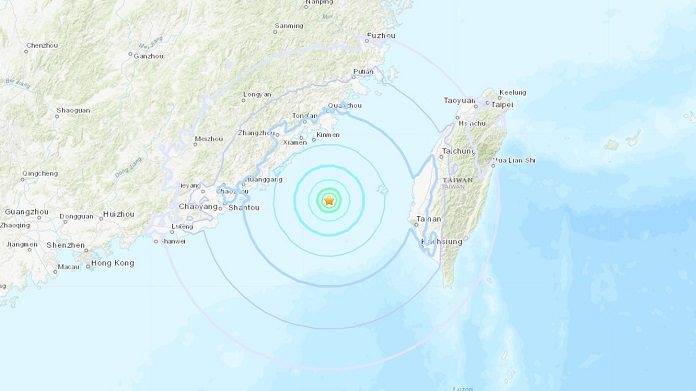 澎湖外海發生芮氏規模高達6.1的地震。