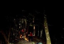 苗栗消防局獅潭分隊 神仙縱走蜂螫救護 圖/苗栗縣政府提供