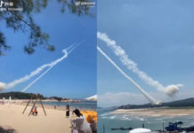 平潭實彈軍演成「觀火勝地」 台灣馬祖民眾:七夕活動限定煙花