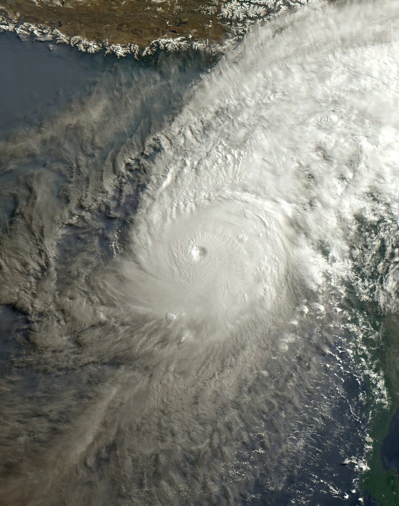 颶風摩卡。取自維基