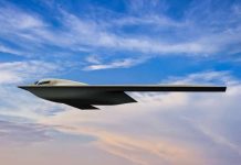 美B-21隱形轟炸機進行地面滑行測試 年底前首飛 B-21轟炸機想像圖。圖/美國空軍官網