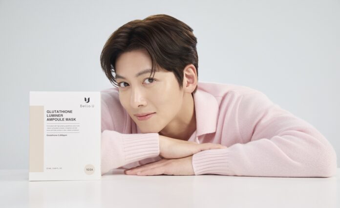 Evoto 南韓人氣演員池昌旭續任Bello.u第三年代言人。Bello.u提供