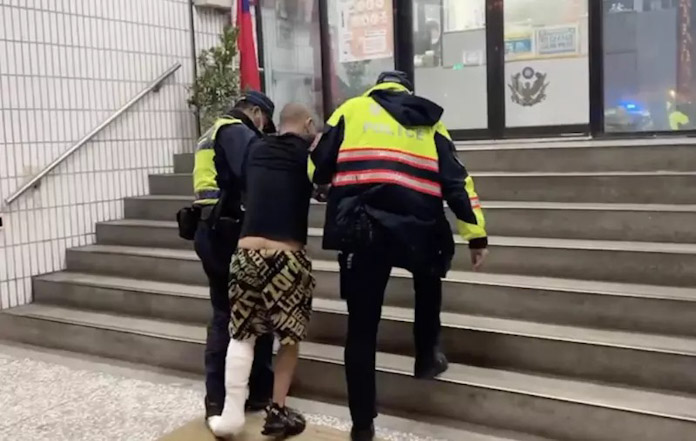 圖／警方提供、翻攝畫面