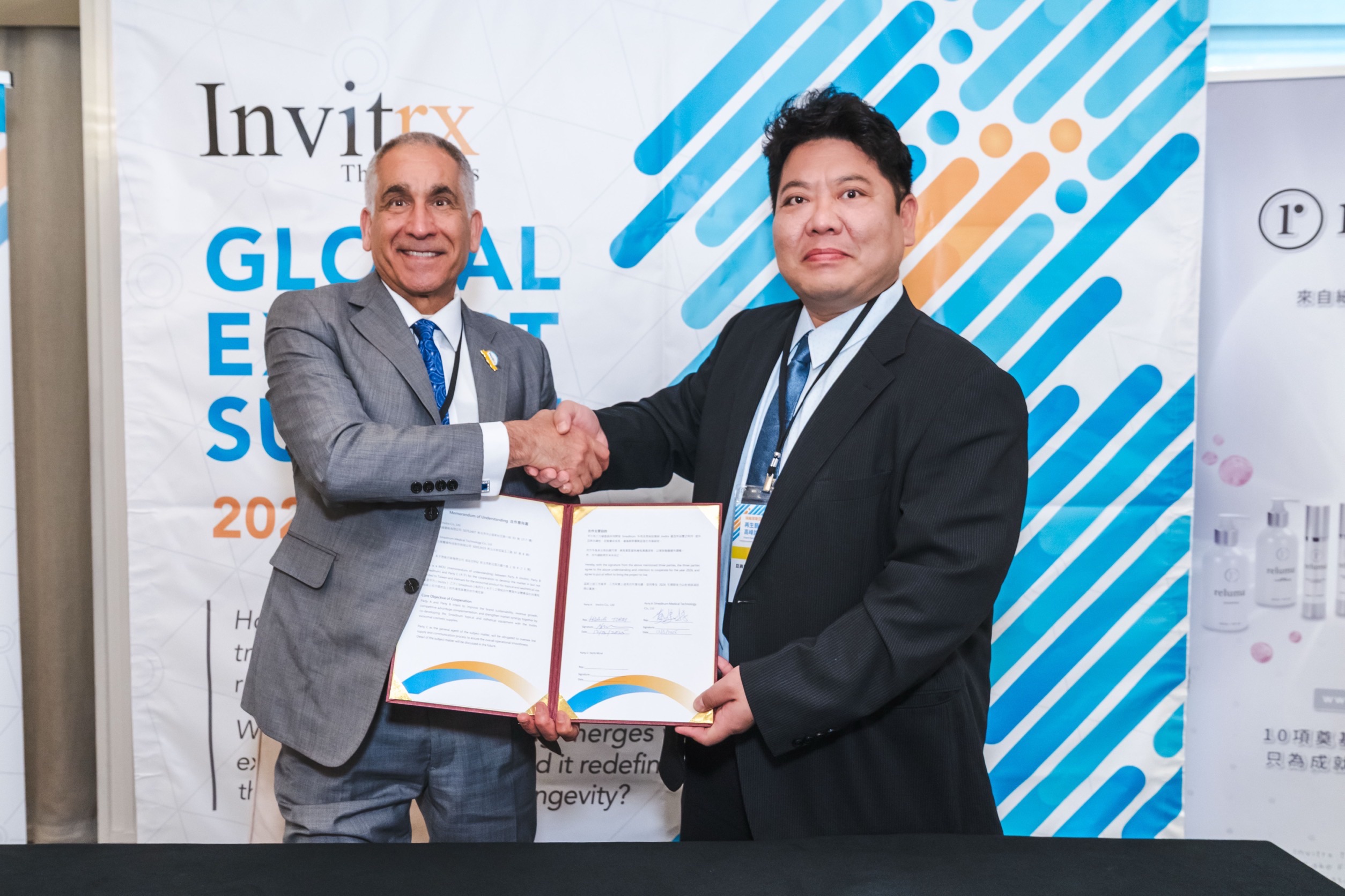 此次結盟的目標除了技術與產品的跨界整合,也是以完整醫美產業鏈為目標的國際佈局。記者吳榮邦/攝影