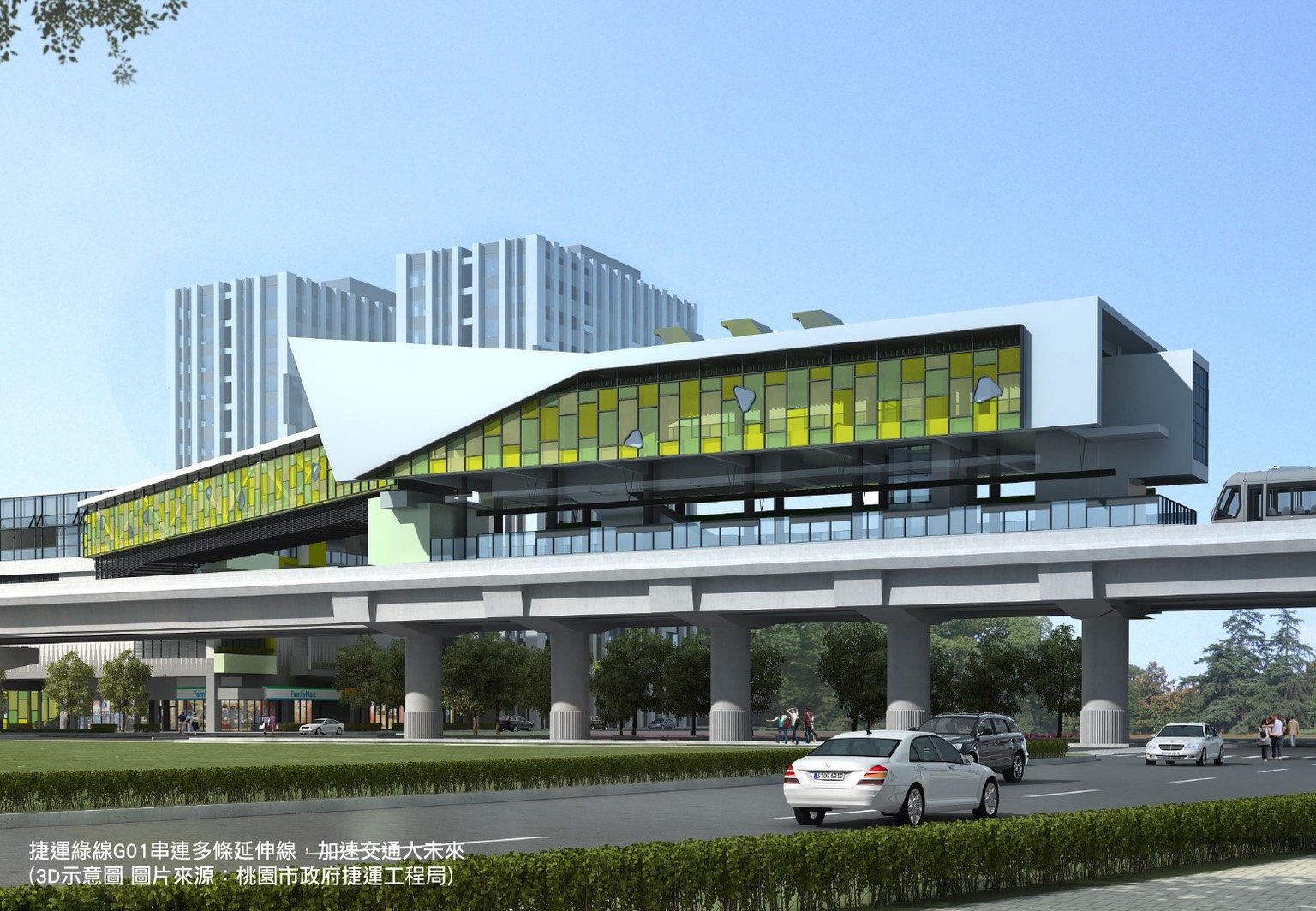 迎接大鶯豐德交流道與捷運雙軸利多，「合雄森居」坐擁關鍵交通節點，通勤更省時，正是入主置產的黃金時機。( 圖 / 業者提供 )