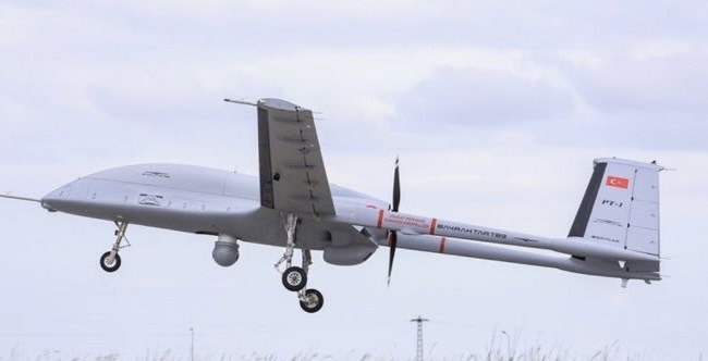 B3無人機（Bayraktar TB3），首度成功試飛的畫面曝光。圖／取自Baykar Defence官網