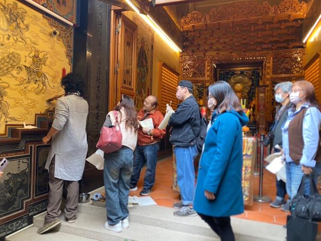 「2023探訪臺南旅遊特有種」斜槓職人遊程 帶領遊客體驗科技古蹟修復