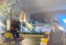 醉客與司機車資疑義鬧糾紛 內湖警疏處排解 圖/台北市政府提供