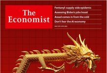 經濟學人唱衰大陸 李強:今年GDP可實現5% 圖/取材倫敦《經濟學人〉最新一期封面