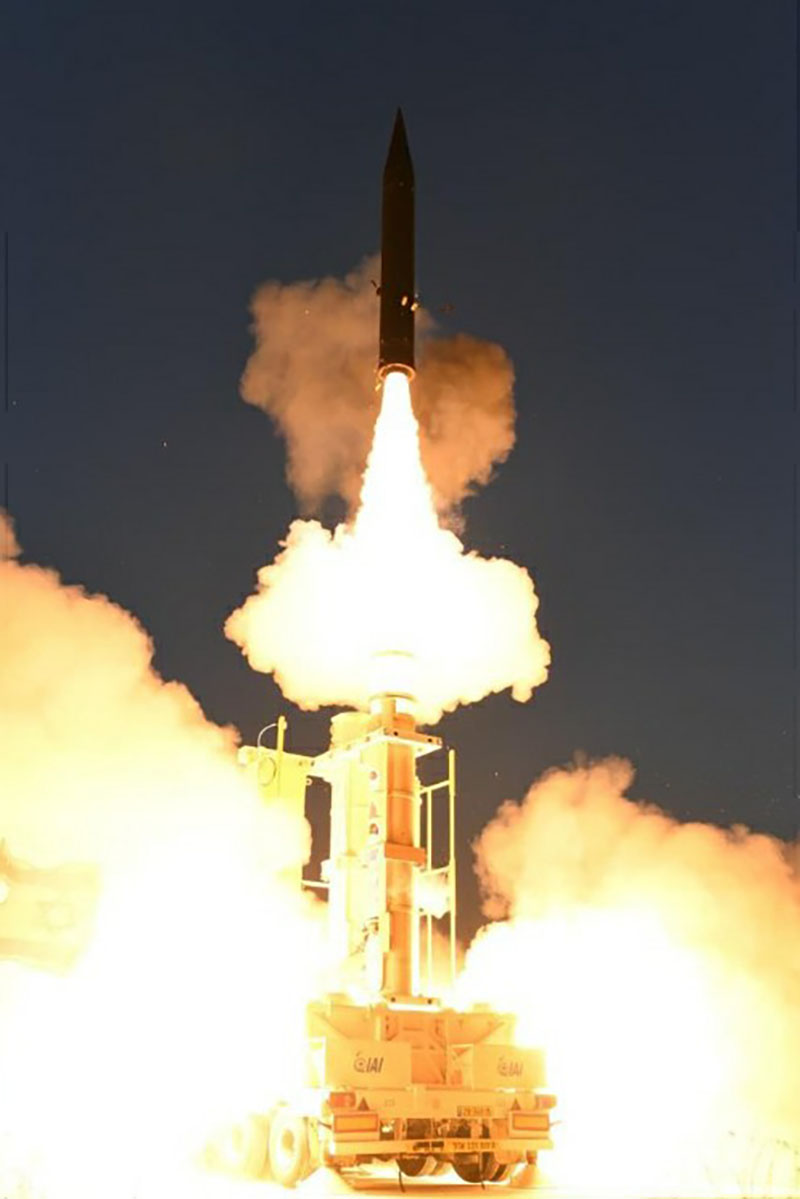 箭式3型飛彈防禦系統.(取自以色列國防部官網)