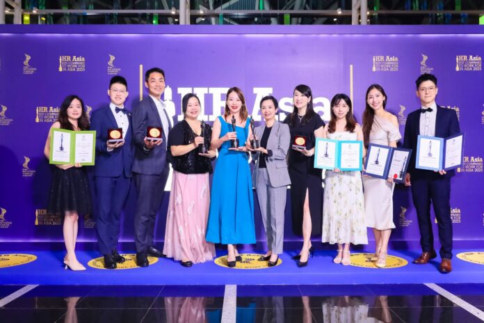 專注人才培育與職場創新，臺灣AZ於HR Asia斬獲四項大獎，大放異彩。
