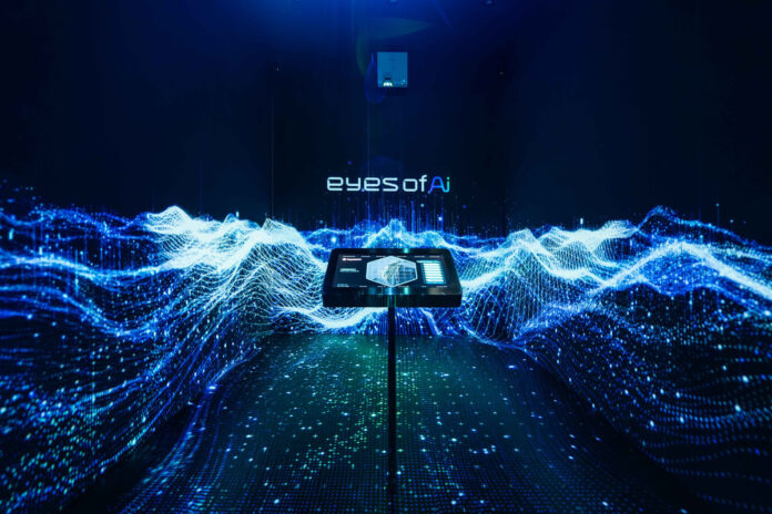 信驊高雄研發中心沉浸互動體驗空間。圖片授權：黑川互動媒體藝術有限公司，攝影團隊：黑鳥音像