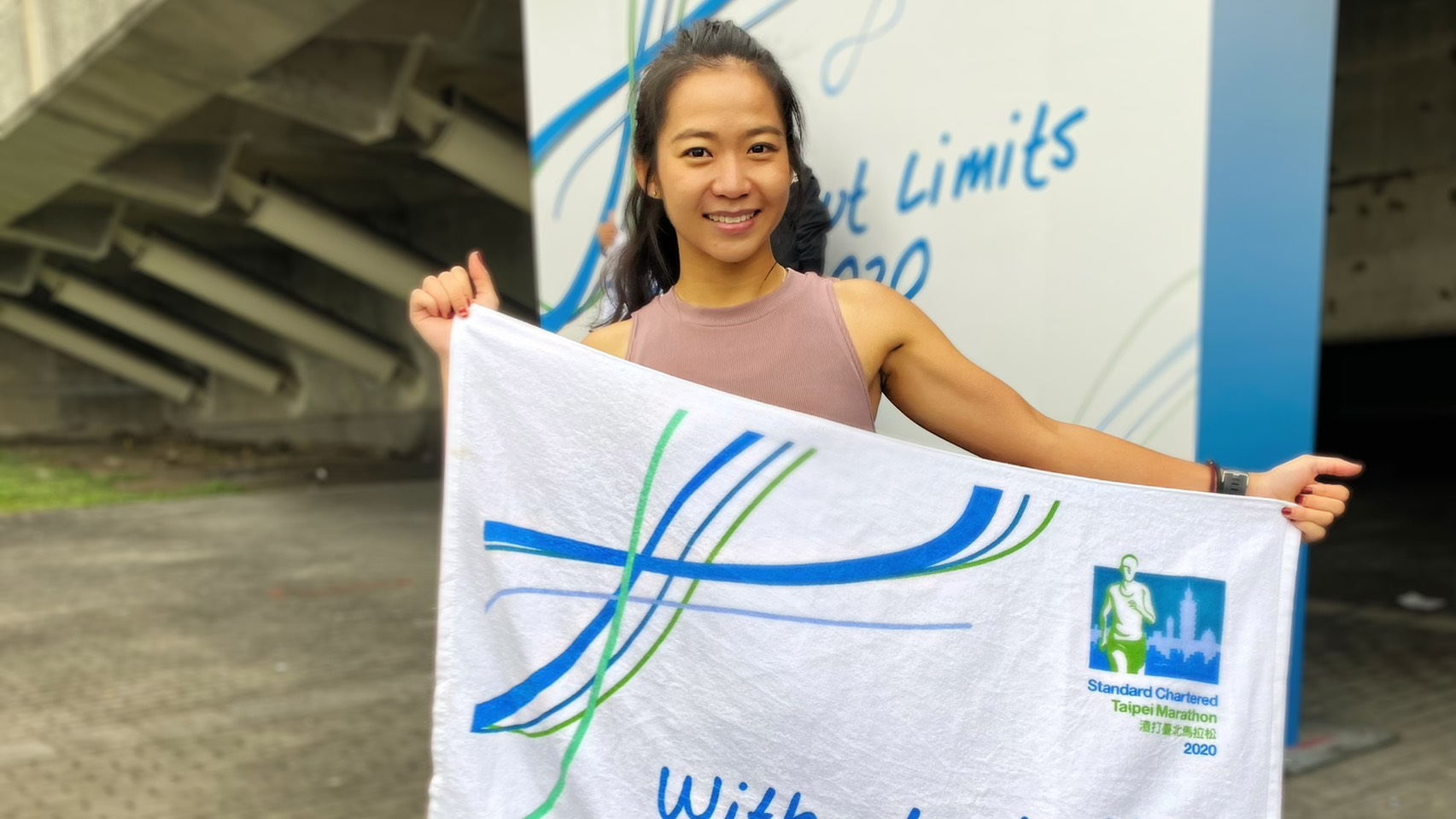 運動網紅一輪產後備戰半馬組別，並表示「渣打馬是我的初馬回憶，也是我一直以來最推薦的賽事。」（圖／業者提供）