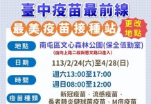 中市新增本土M痘病例 籲民眾儘速完成2劑疫苗接種 中市新增本土M痘病例 籲民眾儘速完成2劑疫苗接種