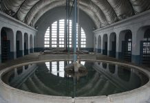 國家鐵道博物館員工澡堂修復完工 鐵道文化傳承珍貴文化歷史記憶 圖/國家鐵豹博物館員工澡堂