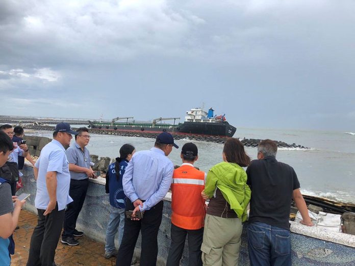 圖1_鴻盛88(HONG SHENG 88)輪完成油污抽除 圖/交通部