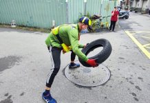 夏季登革熱防治 中市府籲雨後48小時清理積水容器 夏季登革熱防治 中市府籲雨後48小時清理積水容器