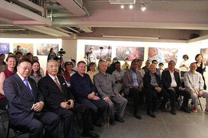 宇宙音藝術展現場嘉賓雲集 拷貝 圖/南玥覺性藝術文化基金會 提供