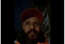 布魯塞爾發生恐攻 槍手在逃 布魯塞爾恐攻「槍手」發視訊宣稱是伊斯蘭國成員,但未獲比利時警方證實.(JeanMessiha推特)