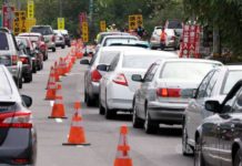 清明連假首日 國道南向部分路段車速20公里以下