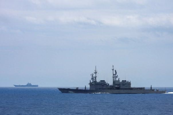 艦隊直逼關島 山東艦與陸21艘主力艦會師菲律賓海